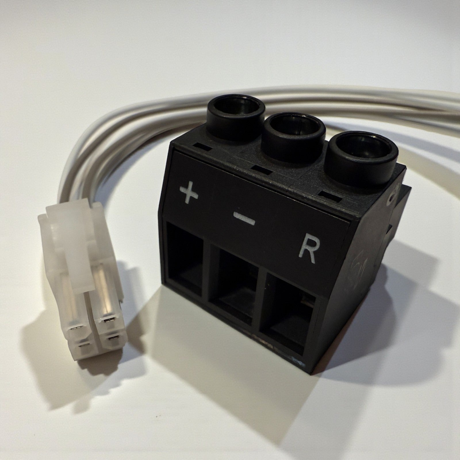 Premium OEM Black Power Plug with Harness for JL Audio MicroSub+ & PowerWedge+ Subwoofers